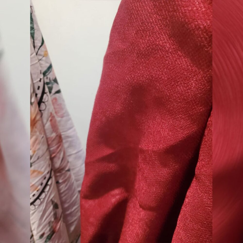 SOLD Far Out Pants - Red Weave